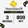Подписка PlayStation Plus Deluxe 3 Месяца (регион Турция, работае...