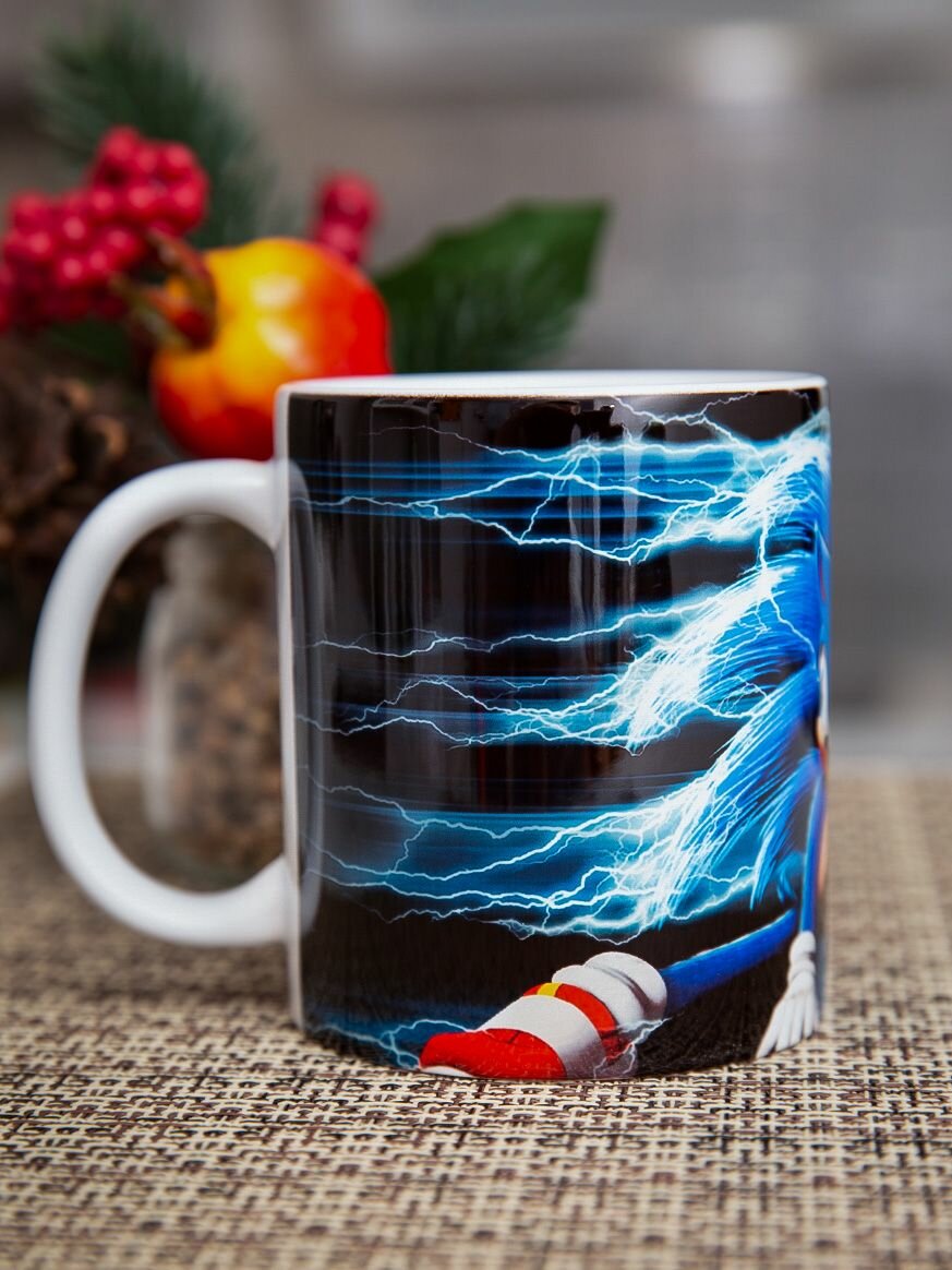 Кружка с принтом "Sonic" — фото 1