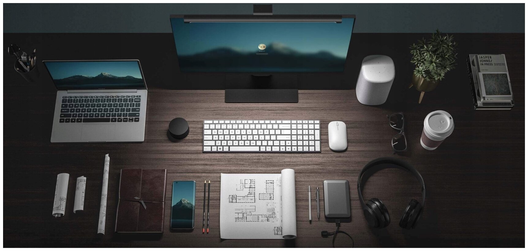 Лампа для монитора Xiaomi Mijia Display Hanging Lamp MJGJD01YL 5 ВТ — фото 1