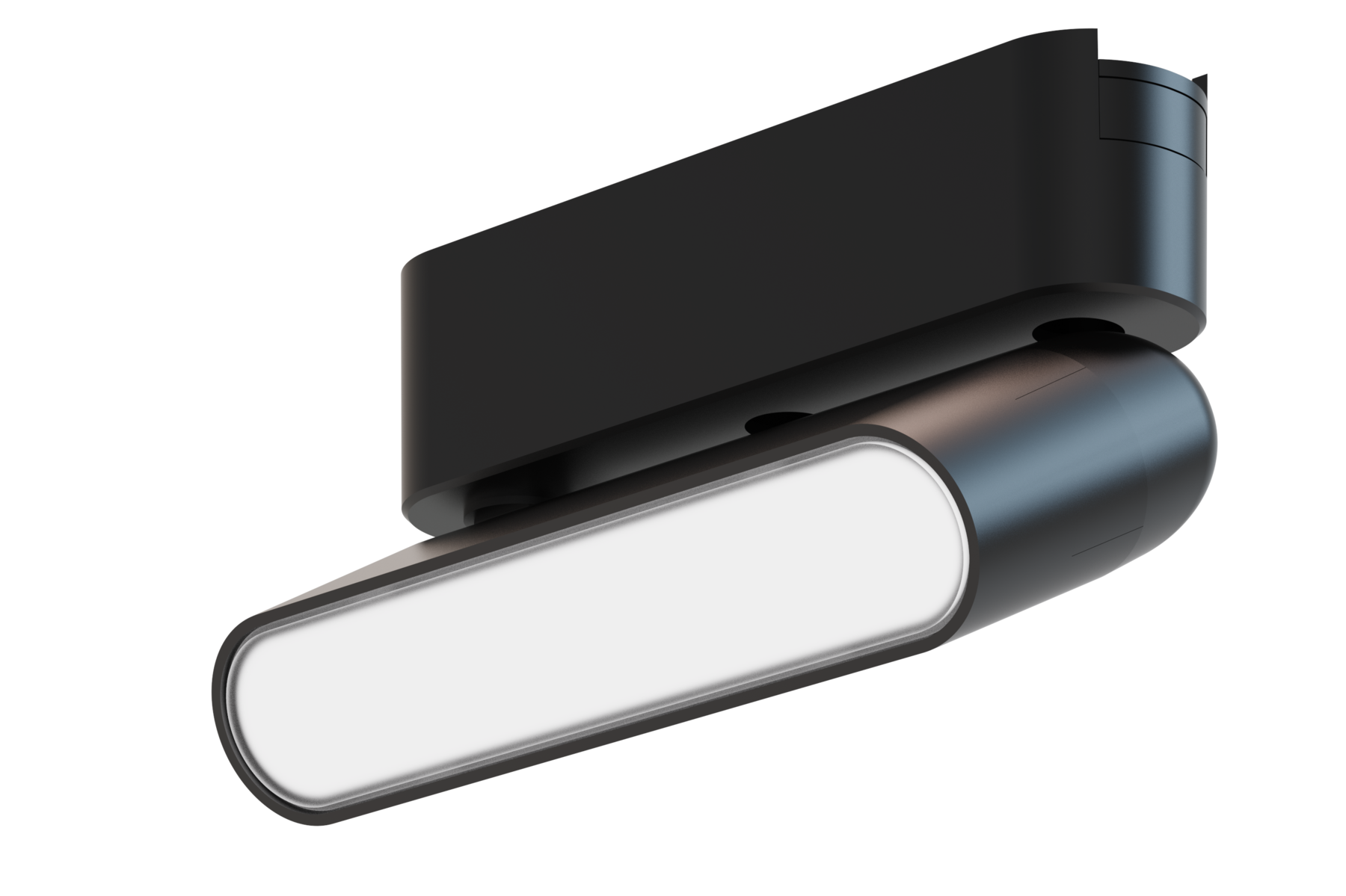Трековый магнитный светильник SPOT BLACK BOOK MAGNETIC H4 24V 6W 110° 3000K/4000K/6000K OSRAM | Black 115х25х78mm