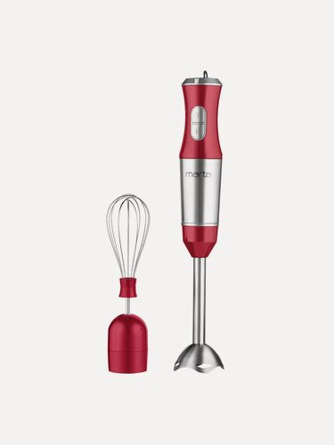 Изображение товара Блендер MARTA MT-1575, погружной, 1200Вт, 2 скорости, корпус сталь/пластик