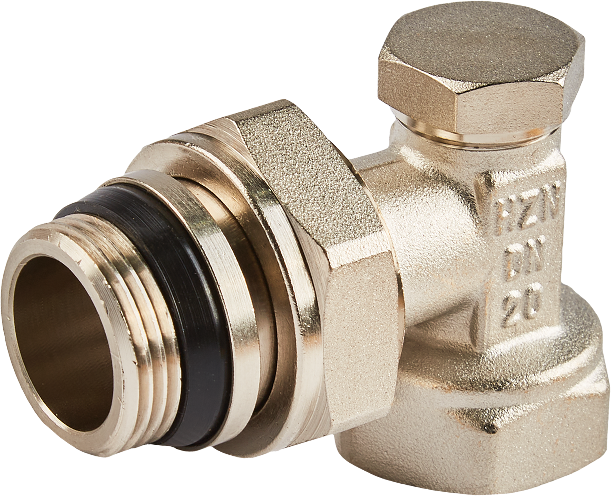 Запорный клапан для радиатора угловой Heizen 3/4