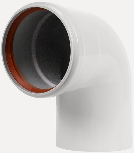 Изображение товара Колено Royal Thermo диаметр 80 MF 90гр