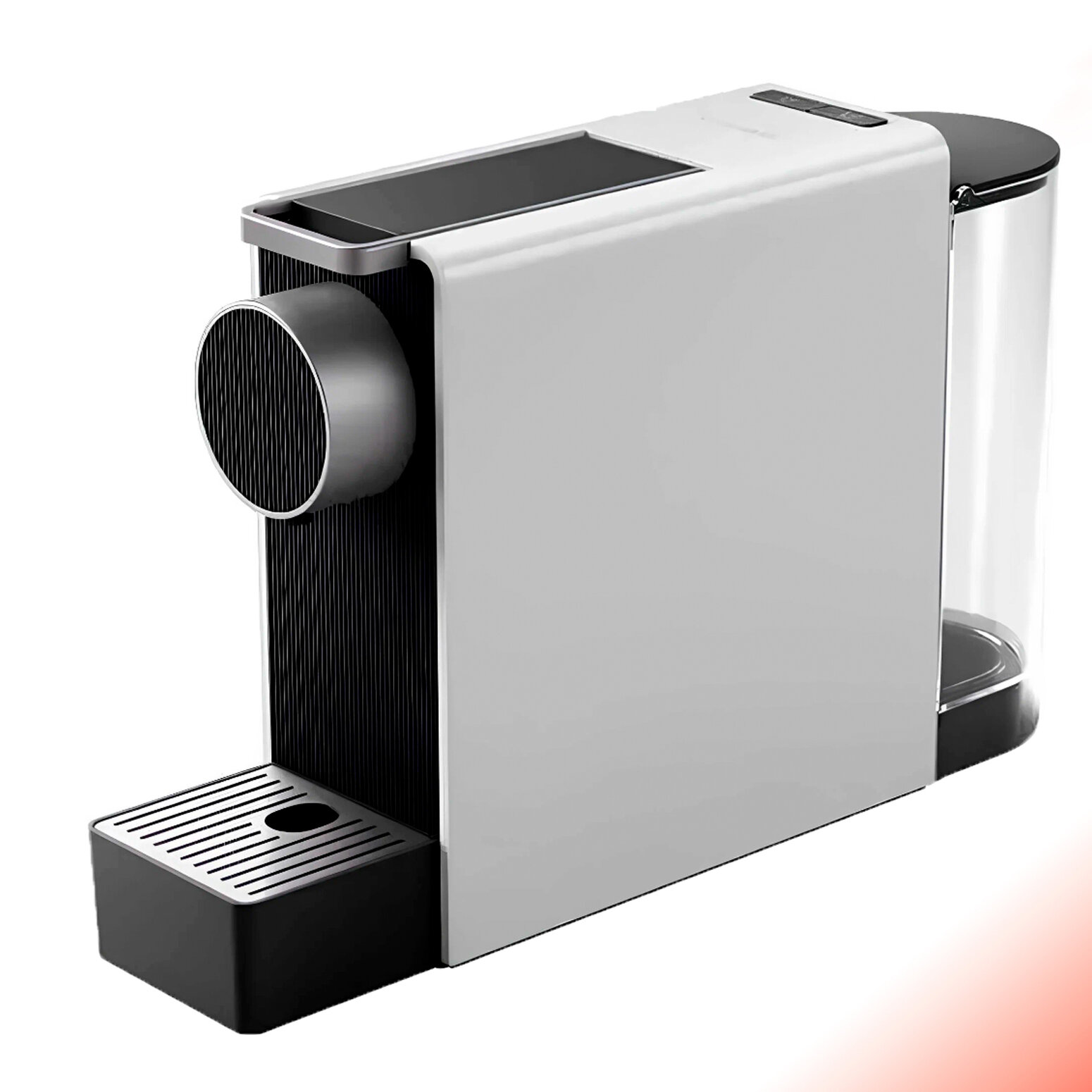 Кофемашина капсульная Xiaomi Capsule Coffee Machine Mini S1201 серебристый/черный EU