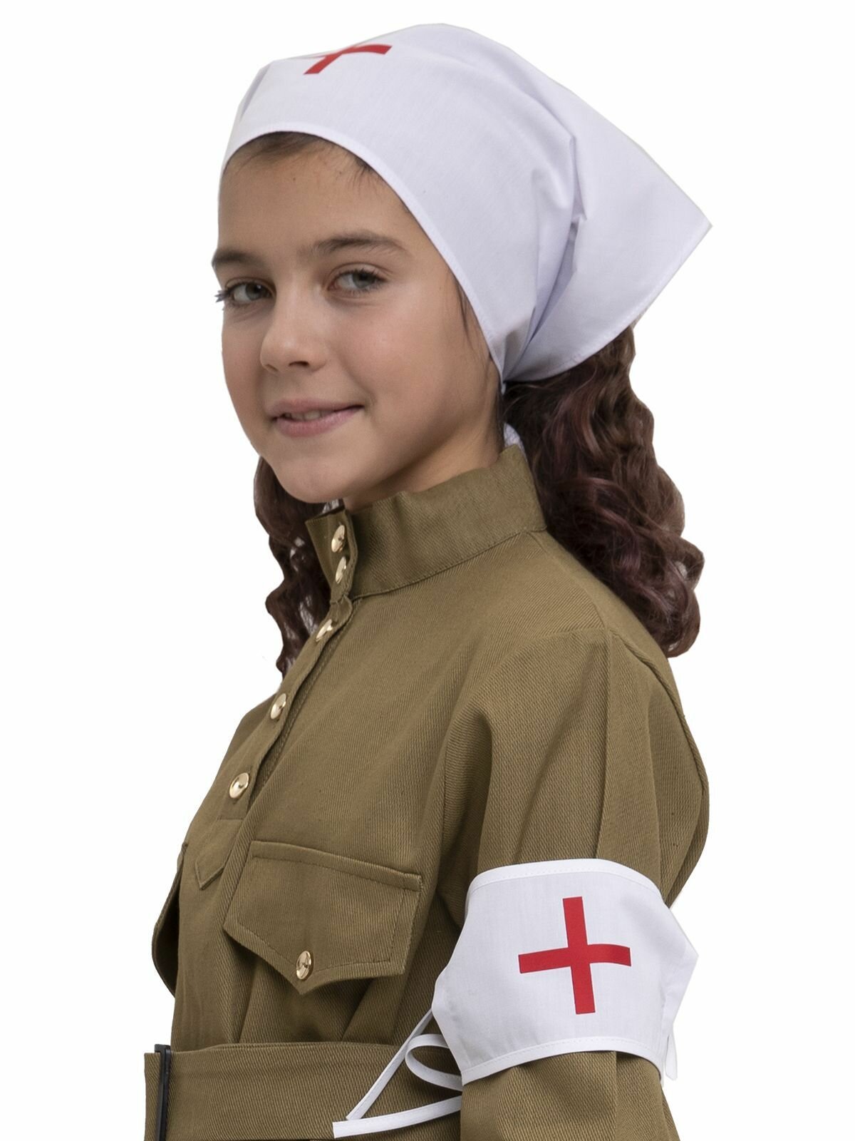 Повязка военной медсестры Вестифика, карнавальная, для взрослого костюма — фото 1