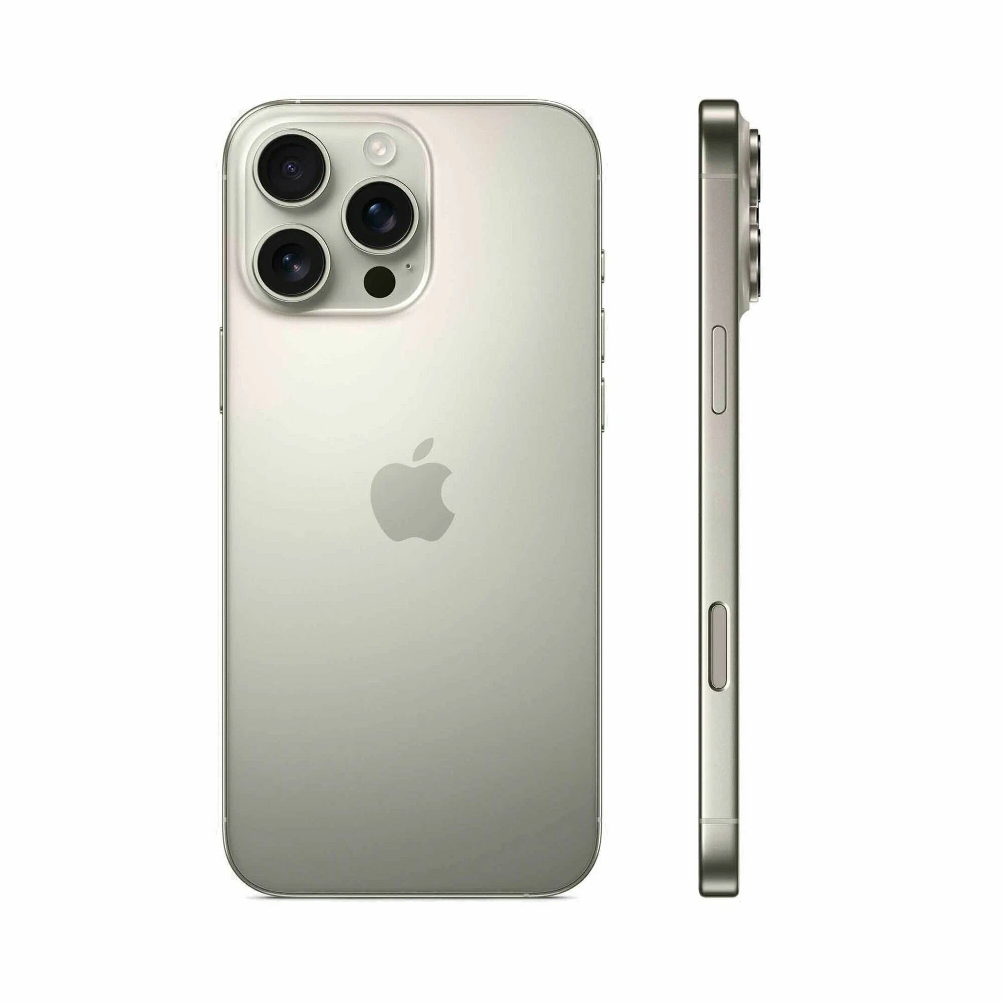 Смартфон Apple iPhone 16 Pro 128 ГБ, Dual: nano SIM + eSIM, Natural Titanium — фото 1