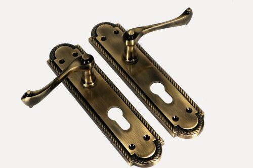 Изображение товара Левша Комплект Ручек (коллекция) L.Baskerville Georgian cyl 200mm LB-619 старая бронза У2-1359. СБ