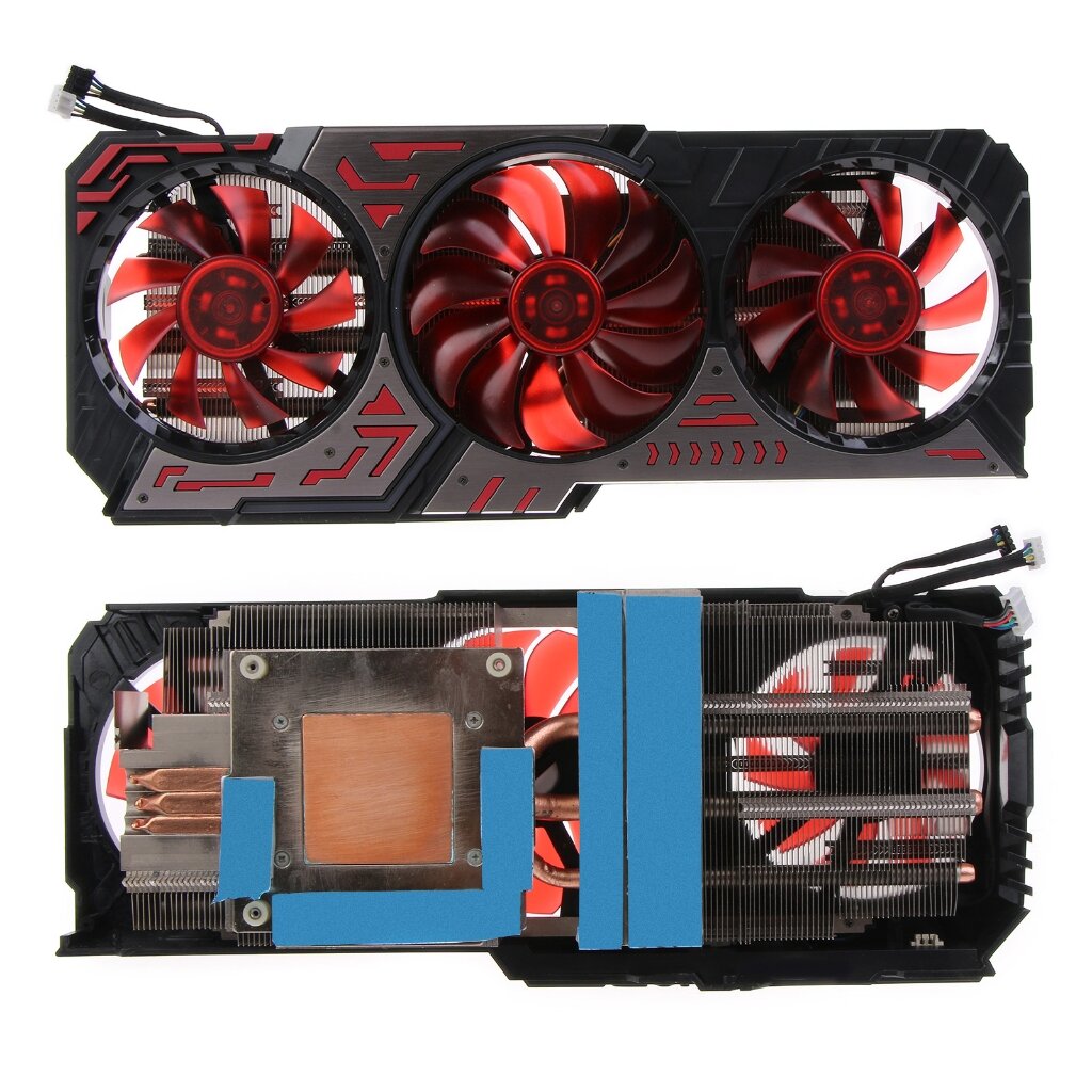 Вентилятор для видеокарты GALAX RTX 2060/207 4Pin 12V
