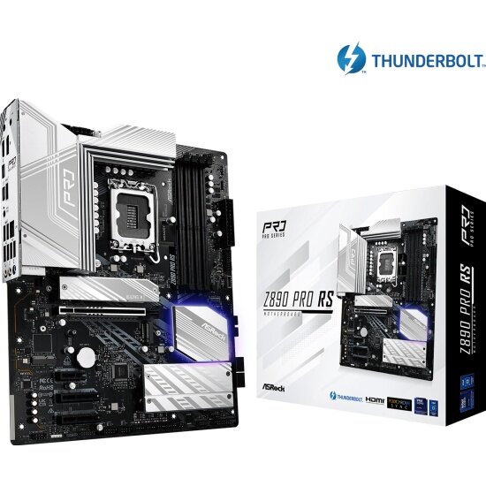 Материнская плата Asrock Z890 PRO RS (LGA1851, ATX)