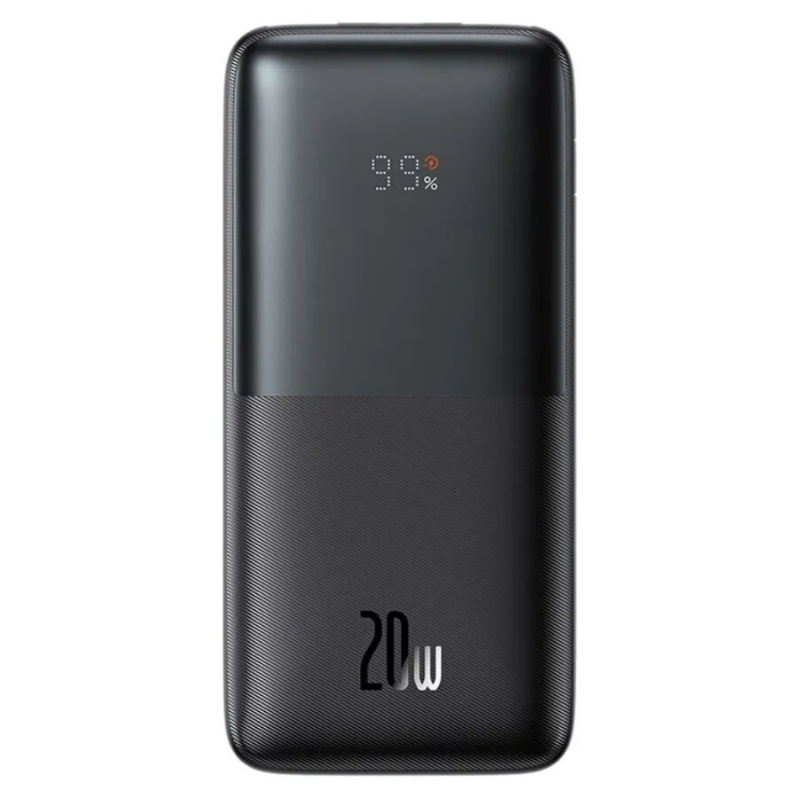 Портативный аккумулятор Baseus Bipow Pro Digital Display Fast Charge Power Bank 10000mAh 20W Black черный PPBD040101