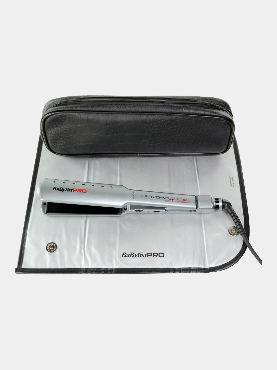 Выпрямитель волос BaByliss PRO BAB2073EPE, 5 режимов, сумочка в комплекте — фото 1