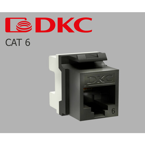Модуль кейстон Keystone 8 шт RJ45 CAT6 не экранированный 180град черный DKC RNK6U180BK цена за 8 шт 999₽