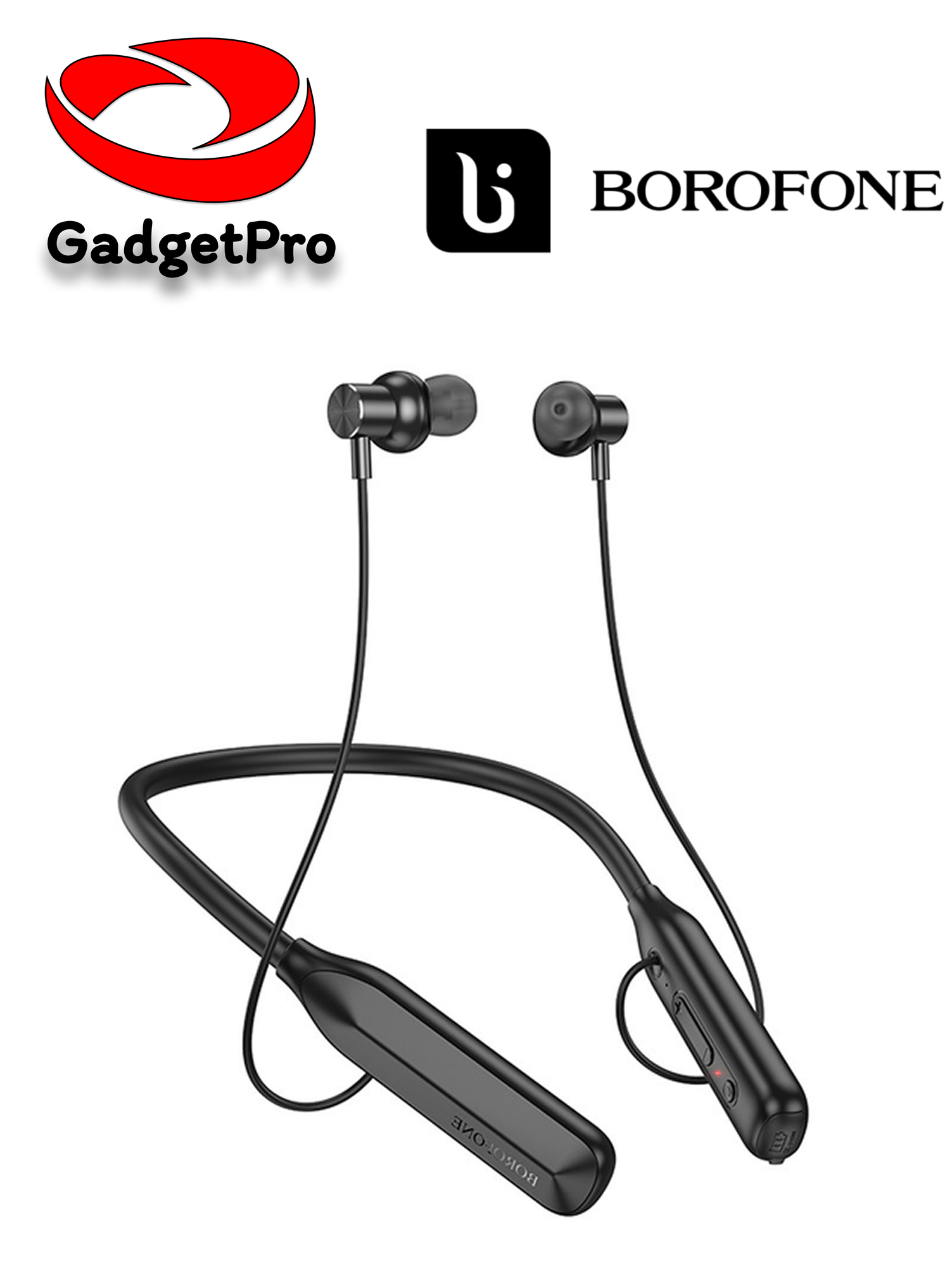 Беспроводные спортивные наушники Borofone BE68 с Bluetooth 5.3, микрофоном, поддержкой TF-карт , до 120 часов работы