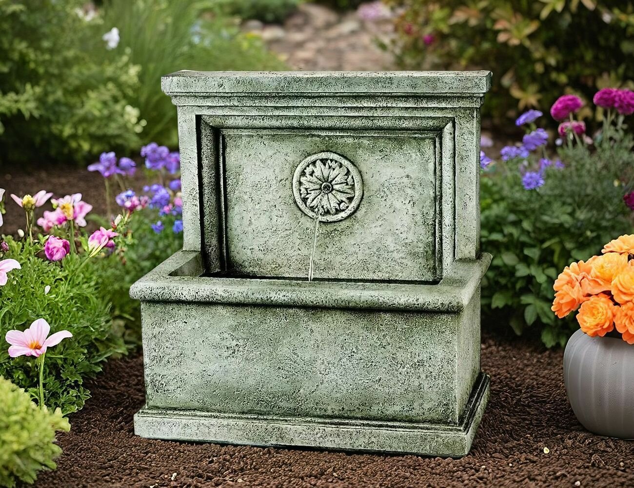 Декоративный садовый фонтан антика фуэнте, 78х76 см, Kaemingk 893015