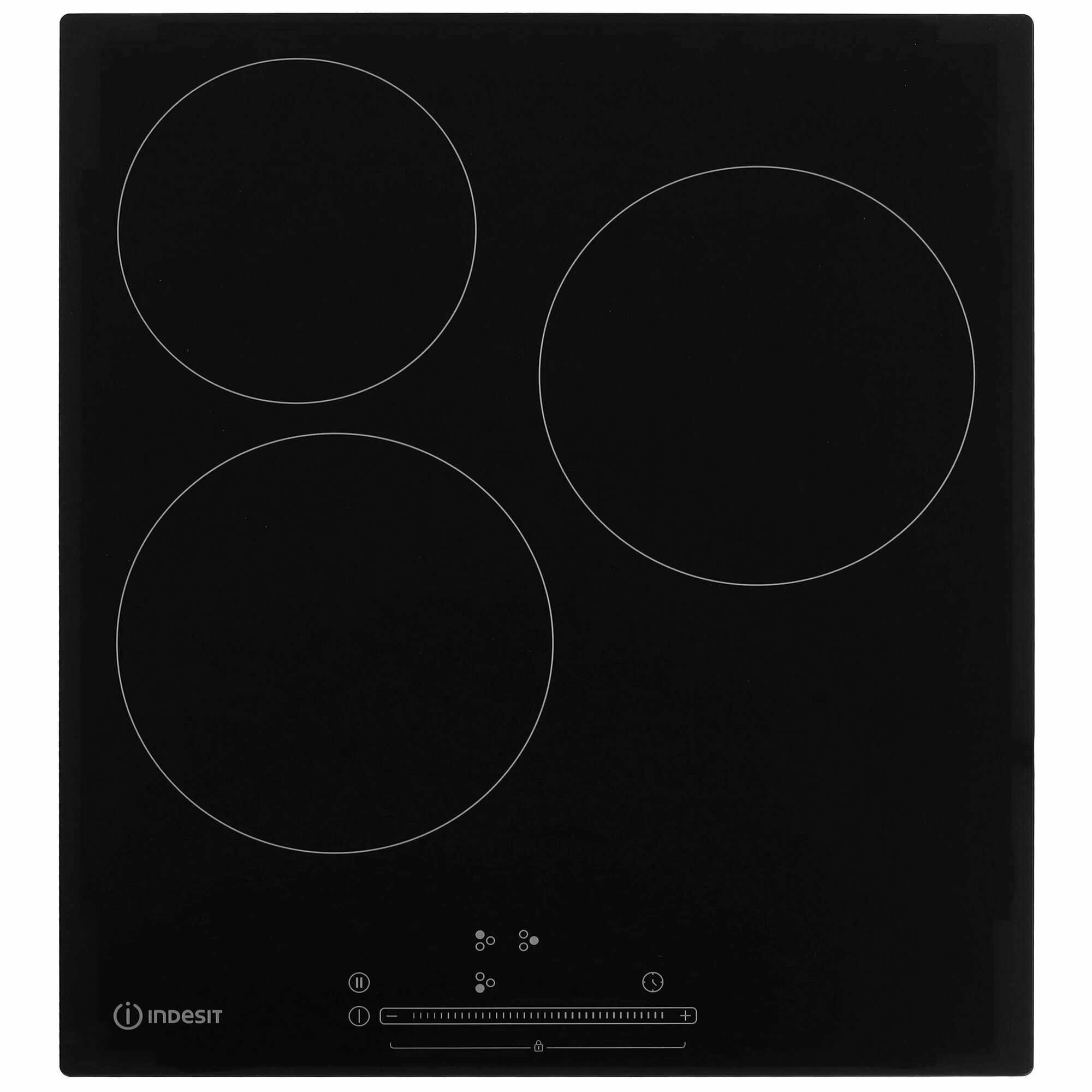 Электрическая варочная панель Indesit IRC 345 4 конфорки черный