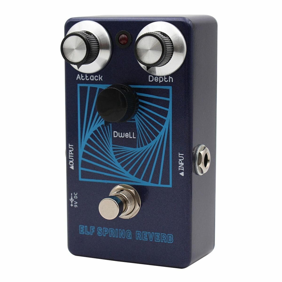 Педаль эффектов для бас-гитары Spring Reverb True Bypass