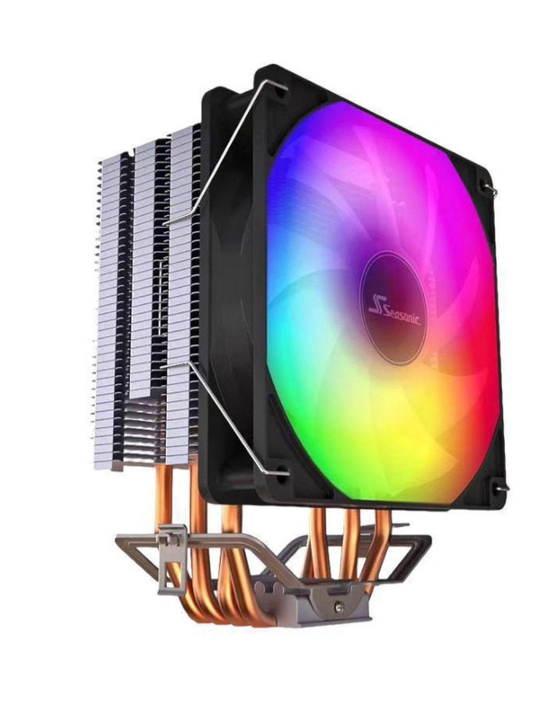 Seasonic S400 RGB — это воздушный кулер для процессора с RGB-подсветкой