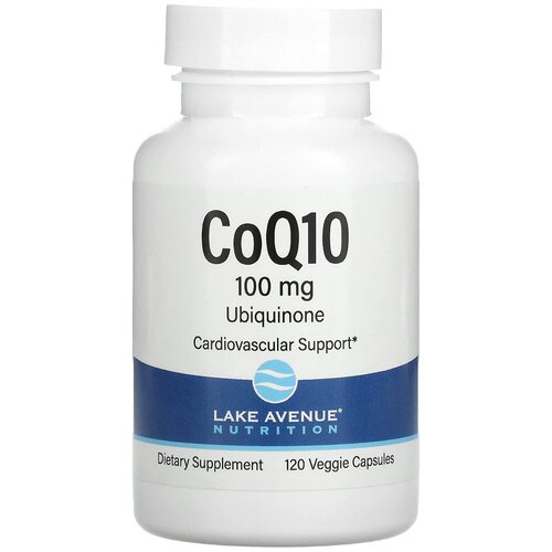 Капсулы Lake Avenue Nutrition CoQ10, 210 г, 100 мг, 360 шт.