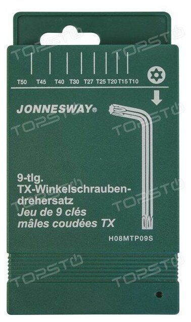 Набор инструментов JONNESWAY W45108S, 8 предметов [47988] - фото №2