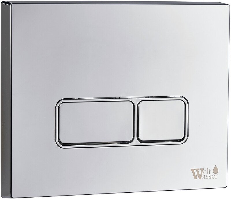 фото Клавиша смыва WeltWasser WW Marberg 410 SE 10000005951 Хром глянцевый