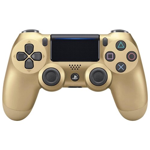 фото Геймпад sony dualshock 4 v2 (cuh-zct2e) золотой