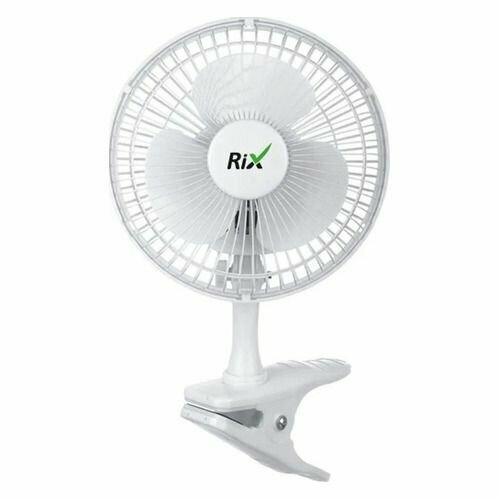 Вентилятор настольный Rix RDF-1500W, белый