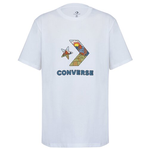 Футболка Converse, размер XXL, белый