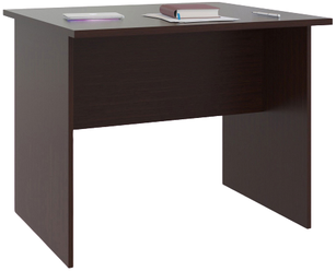 Письменный стол СОКОЛ СПР-02, ШхГ: 90х80 см, цвет: венге