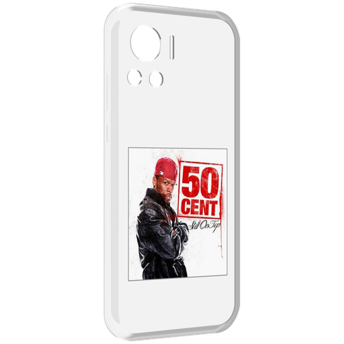 Чехол MyPads 50 Cent - Still On Top для Motorola Edge 30 Ultra задняя-панель-накладка-бампер