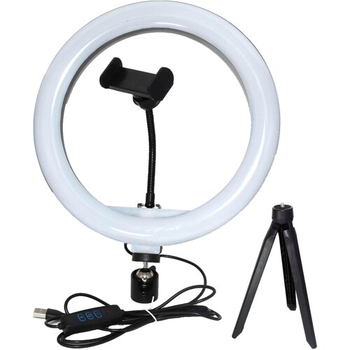 Кольцевая лампа CXB-260 90 диодов 26 см тренога пластик 74500₽