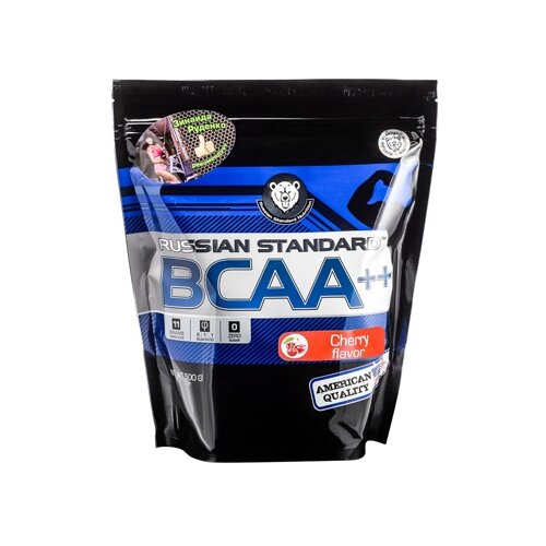 Аминокислотный комплекс RPS Nutrition BCAA++ 8:1:1, вишня, 500 гр. bcaa rps nutrition bcaa 8 1 1 апельсин 500 гр