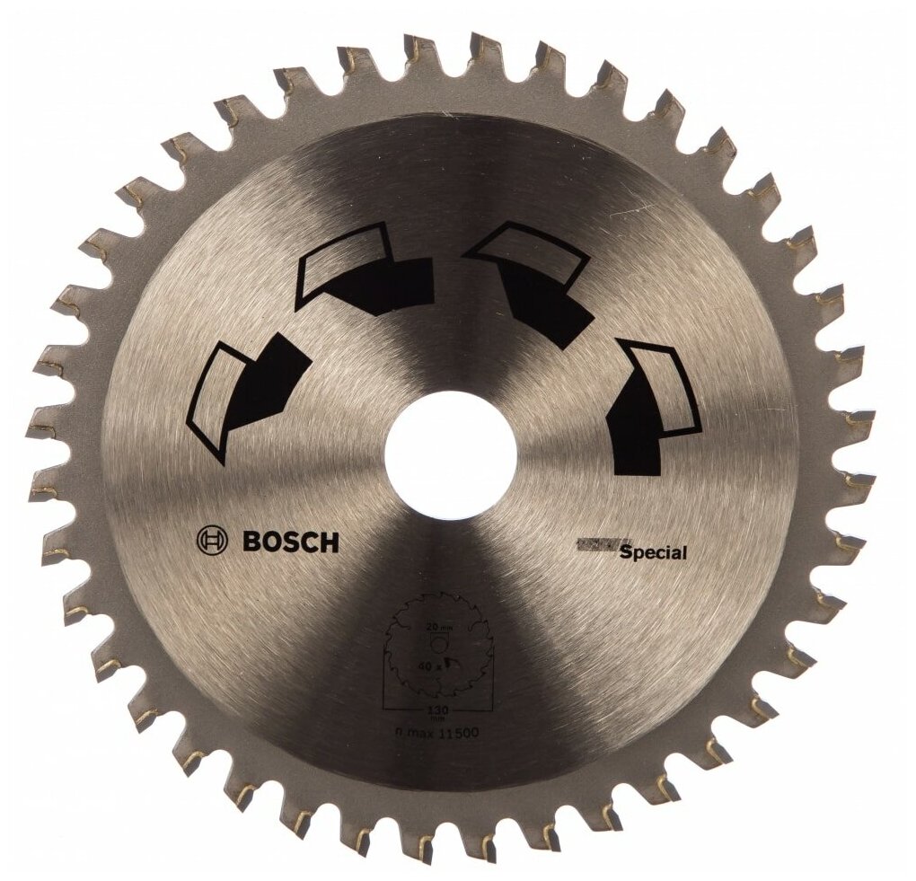 Bosch циркулярный диск 130x20/16 40 SPECIAL 2609256884