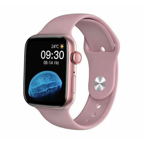 Умные часы Smart Watch AK76 Смарт-часы для спорта С шагомером С подсчётом калорий С функцией звонков через смартфон Золотистый розовый 175000₽