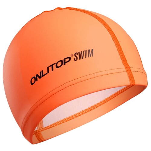 фото Шапочка для плавания onlitop swim оранжевый