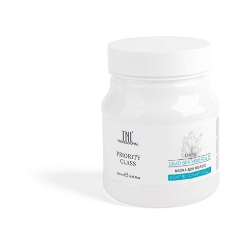TNL Professional Маска для волос Priority Class Dead sea minerals Комплексный уход, 250 мл, туба
