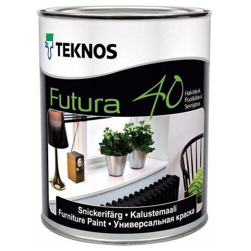фото Краска teknos futura 40