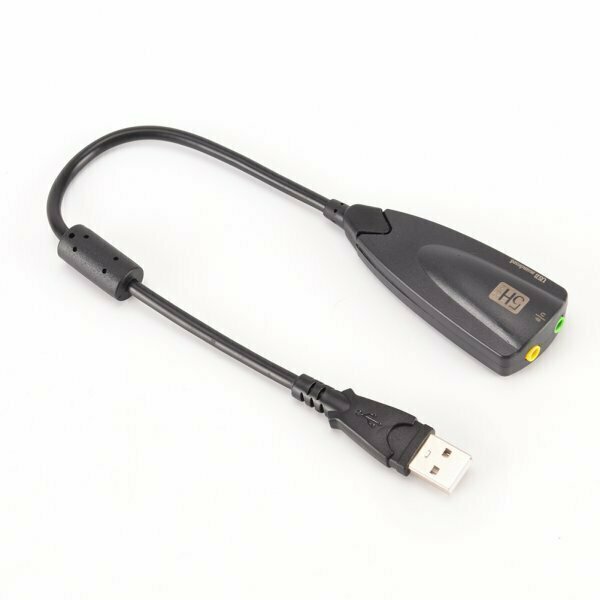 Звуковая карта USB 5H v2 Sound Adapter (на кабеле 30 см)
