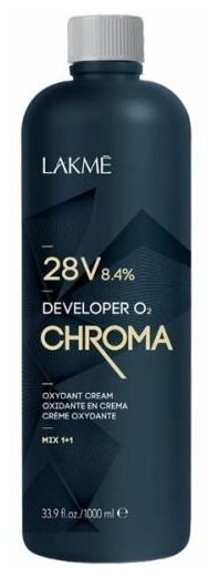 Lakme Крем-окислитель Chroma developer, 8.4%, 1000 мл