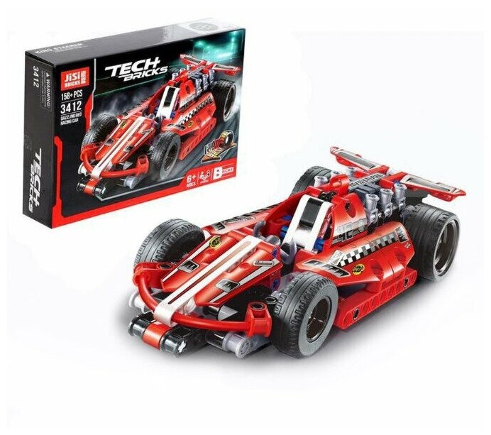 Конструктор Лего Техник/ Гоночный автомобиль, спортивная машина Lego Technic Аналог 158 деталей