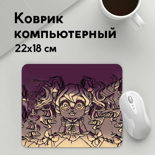 Коврик для мышки прямоугольный 220x180x3мм / Poppy Playtime / Геймерам / POPPY PLAYTIME кукла кукла poppy