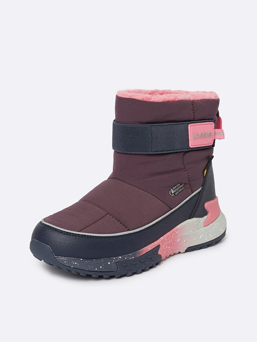 Дутики Lassie Kurikka, размер 34, розовый, — фото 1