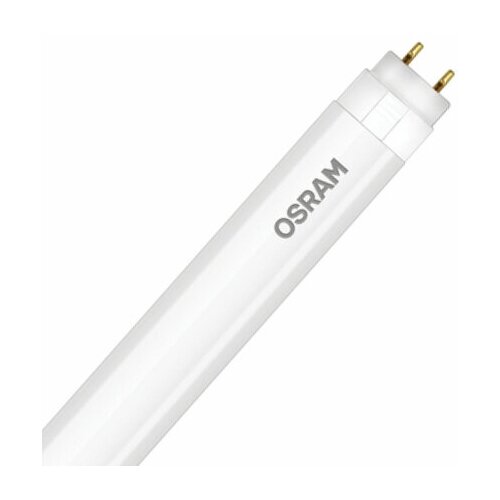 фото Лампа-трубка светодиодная osram, 9 вт, 30000 ч, 600 мм, холодный белый, st8e-0.6m 9w/865 230v ac25x1ru, st8e-0.6m9w865