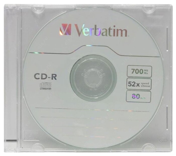 Диск CD-R Verbatim 43347/43415