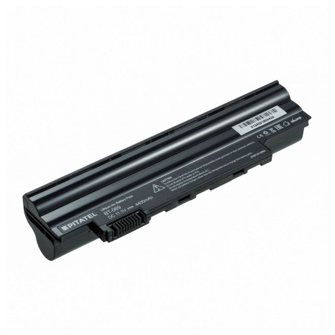 Аккумулятор Pitatel AL10B31 AL10A31 для Acer Aspire One 522 722 D255 D255E D260 D270 P1VE6 PAV70 Packard Bell ZE7 dot S dot S-E3 черный