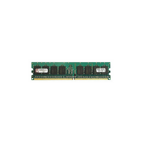 Оперативная память Kingston 1 ГБ DDR2 667 МГц DIMM CL5 KVR667D2E5/1GI оперативная память kingston 2 гб ddr2 667 мгц dimm cl5 kvr667d2e5 2g