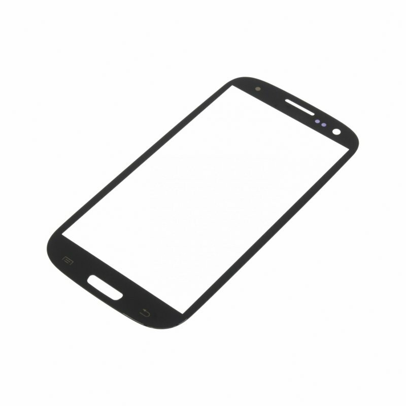 Стекло модуля для Samsung i9300 Galaxy S III, черный, AA