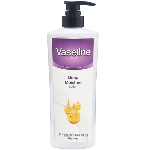 FOODAHOLIC VASELINE DEEP MOISTURE LOTION Лосьон для сухой кожи глубокое увлажнение 500мл