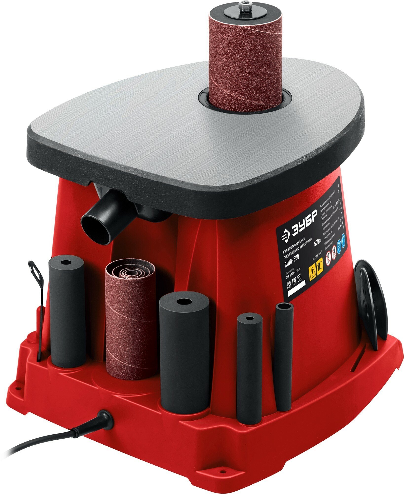 фото Осцилляционно-шпиндельный шлифовальный станок Зубр СШО-500