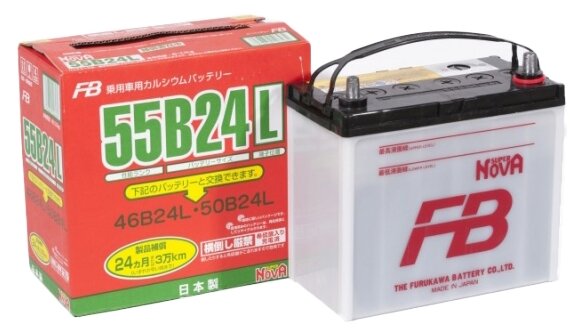 Автомобильный аккумулятор Furukawa Battery Super Nova 55B24L