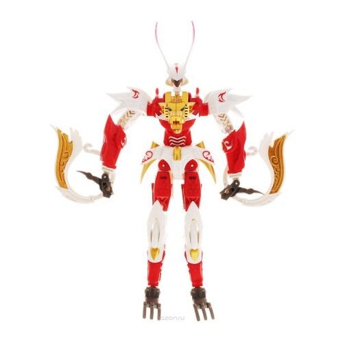 Трансформер Machine Boy Самурай 41102, красный/белый робот трансформер дельтатрон 3в1 19 см игрушки для мальчиков